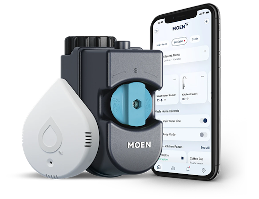 A leak detection device from Moen Flo, a proud WyattWorks partner.
