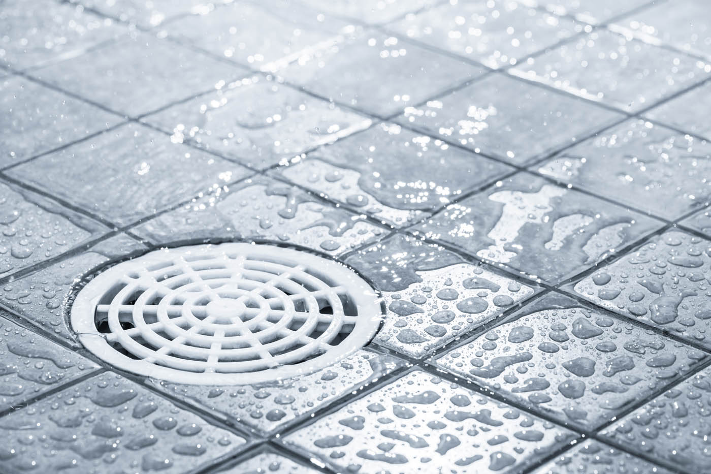 WyattWorks drain cleaning in Ohio & North Carolina, prevent your bathroom floor from flooding.