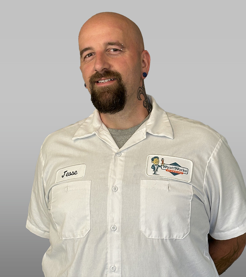 WyattWorks Cleveland West Side Jesse McBride Plumbing Service Technician