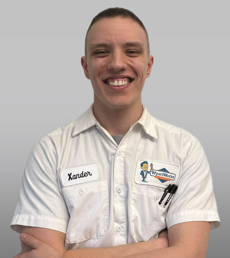 WyattWorks Cleveland West Side Xander Plumbing Service Technician