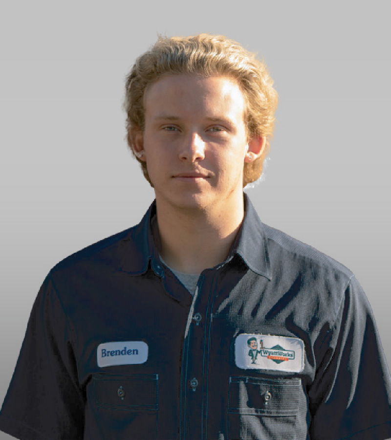 WyattWorks North Charlotte Brenden Stell Plumbing Service Technician