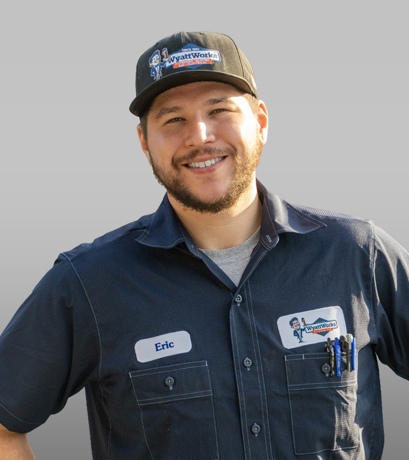 WyattWorks North Charlotte Eric Irvin Plumbing Service Technician
